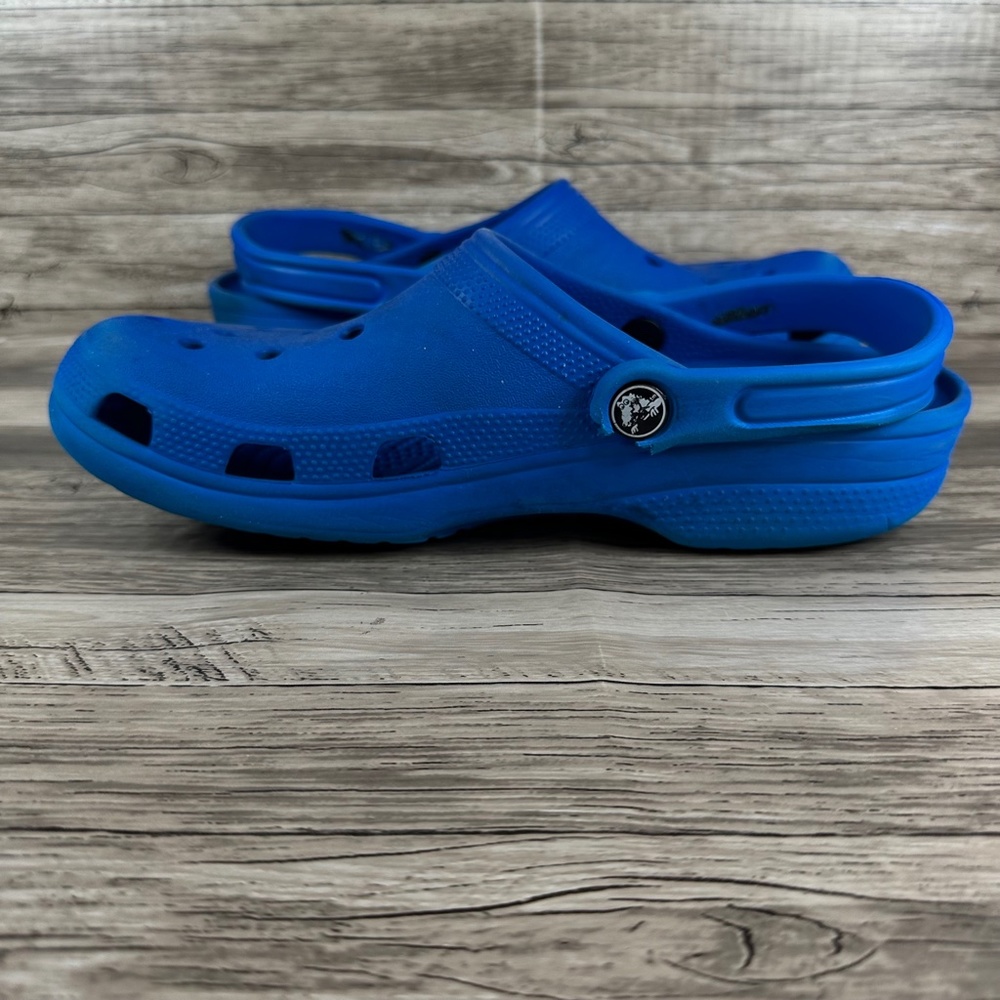 Croc Classic Baya ClogsBlue Light Water Sandals Unisex Mens 8 Womens 10 - Picture 9 of 13
